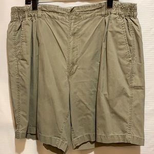 VINTAGE FLYERS KHAKI SHORTS SZ 42 100% COTTON